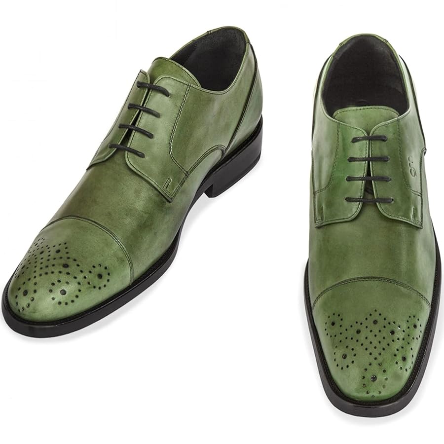 Amazon | [GUIDOMAGGI] 高級 シークレット レースアップシューズ